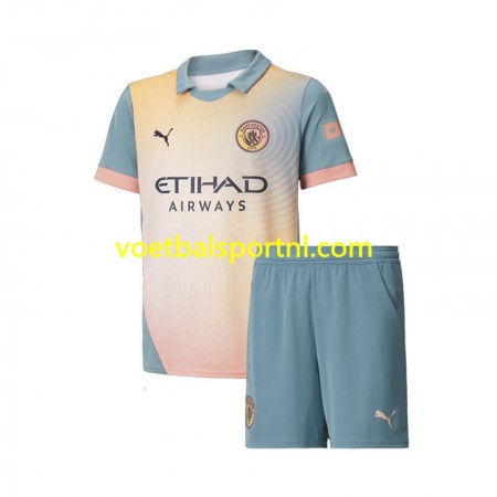 Manchester City Kind Vierde Tenue 2024-25